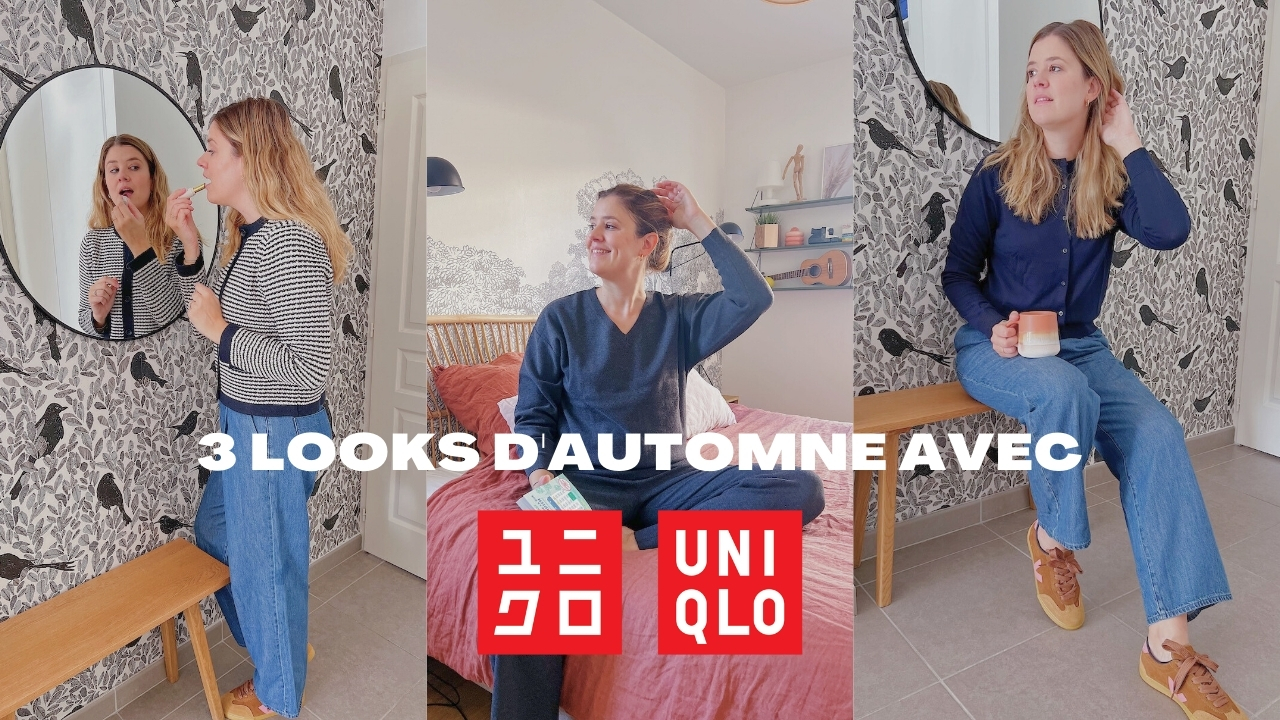 3 looks d’automne avec Uniqlo